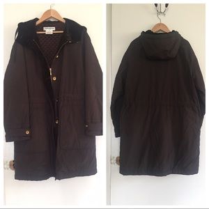 Vintage Parka Coat Sonia Rykiel Hooded quilted s